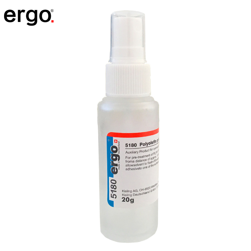 ergo5180瑞士进口塑料表面处理剂pp pe pom si ptfe eva pa尼龙汽车保险杠聚乙烯聚丙烯软性塑料硅橡胶底涂剂 - 图0