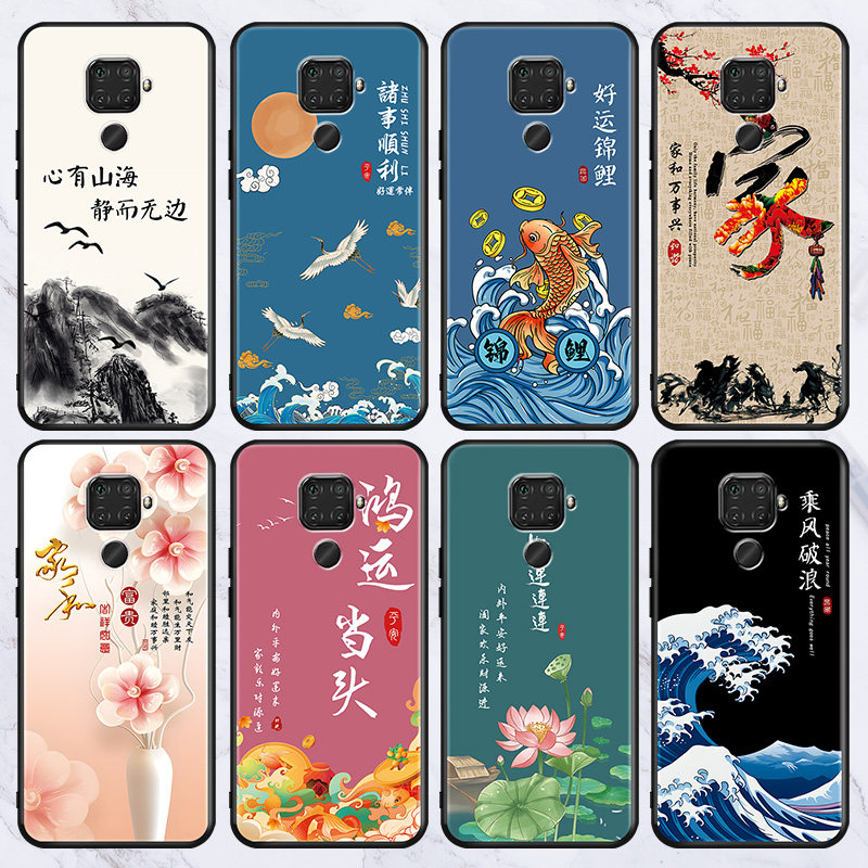 luckrider适用于华为nova5ipro手机壳精准开孔爸妈用spn-al00新款防摔软壳spn-tl00网红耐用耐脏极简风可爱防 - 图2