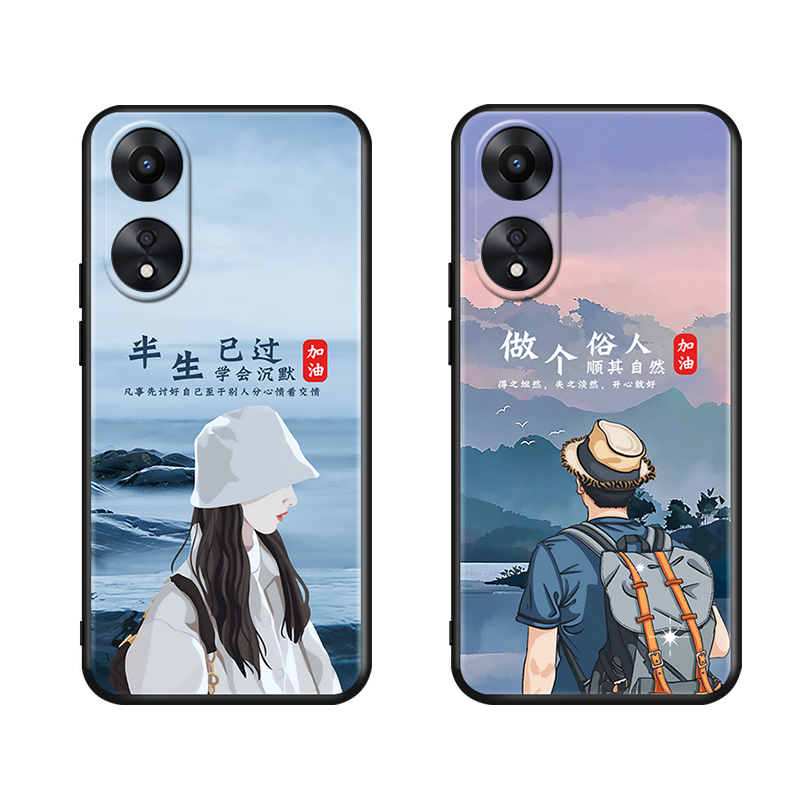 适用OPPOA58x手机壳。0ppoA58x彩绘欧珀a58x硅胶软壳oopoα58x文 - 图3