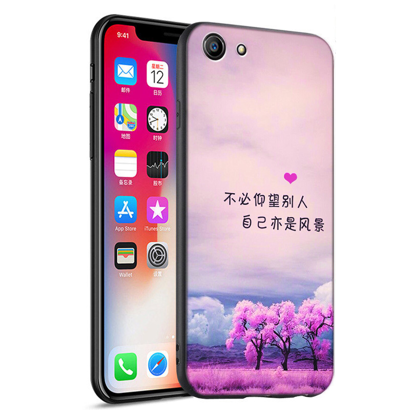 OPPOA83防摔手机壳oppoA1全包边软壳a83t个性创意oopo a1小众ins情侣款。0ppoA83m网红潮牌opopa83动漫保护套-图0