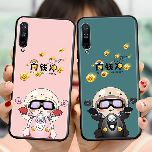 luckrider适用于华为畅享10S手机壳AQM-AL00向钱冲外壳。cx10s保护套AQMAL00磨砂aqmaloo情侣款TL1O卡通hw十s - 图3