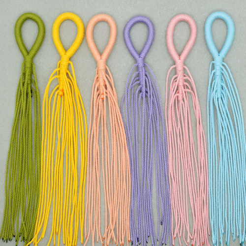 果壳风铃编绳手工葡萄串挂绳DIY材料包车挂半成品文玩十八籽麻绳 - 图1