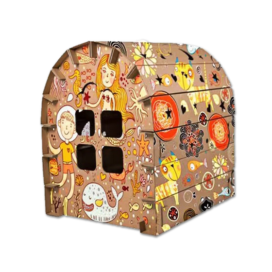 Children's Toy House Kindergarten Yurt Cardboard House