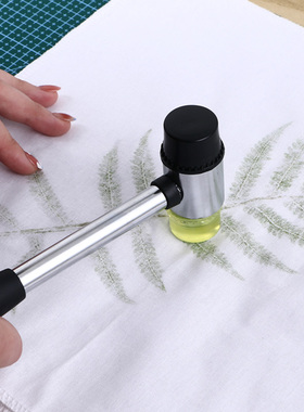 植物树叶敲拓染锤幼儿园儿童diy拓染布布料小拓印锤子工具材料包