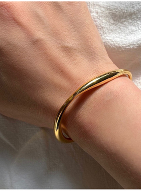 一枝橘ins女铜日系手镯