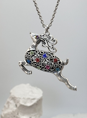 民族风简约长款气质小众欧美饰品