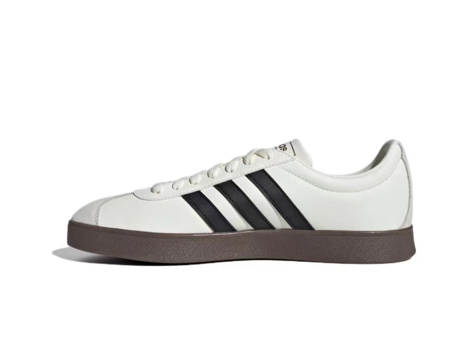 adidas neo VL Court Lifestyle阿迪达斯灰色低帮板鞋 - 图1