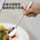 Cooking Dahuang 304 stainless steel spoon household large soup spoon fork spoon meal spoon round spoon