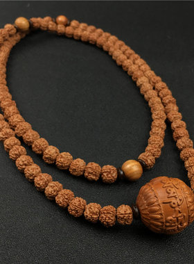 小金刚菩提子木吊坠项链手串挂件