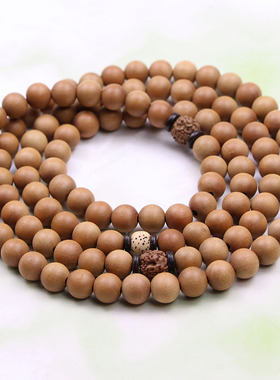 枣木念珠108颗项链男女通用