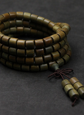 原创设计挂件血檀木佛珠项链情侣