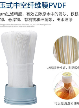 佰佳山泉手洗拉不断可清洗滤芯