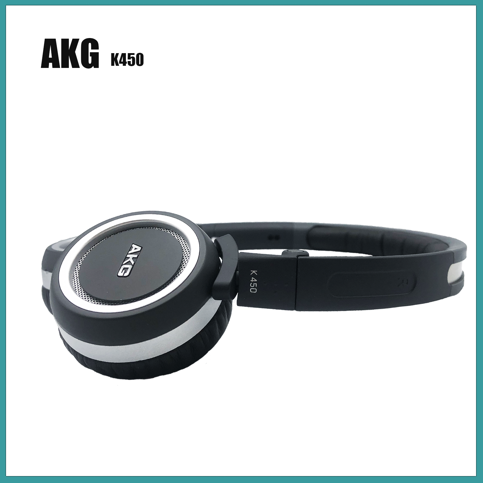 AKG/爱科技 K450经典头戴式重低音运动折叠式有线护耳耳机-图0