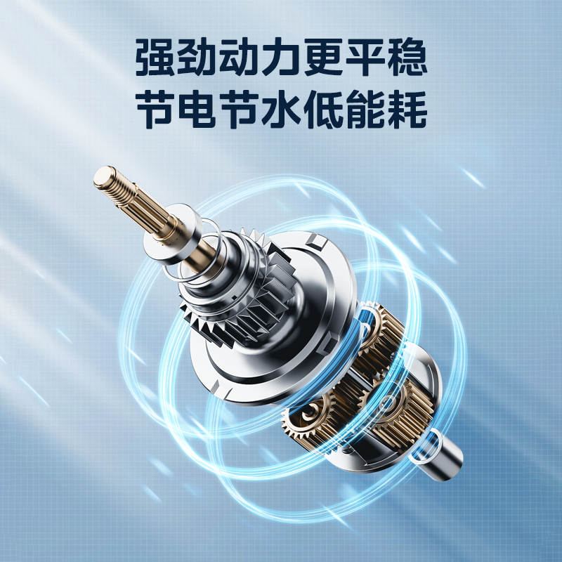 【随心洗】美的6.5 kg全自动洗衣机 美的洗衣机洗衣机