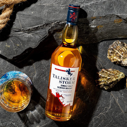 御玖轩 Talisker泰斯卡风暴单一麦芽威士忌进口洋酒 新包装700ml - 图1