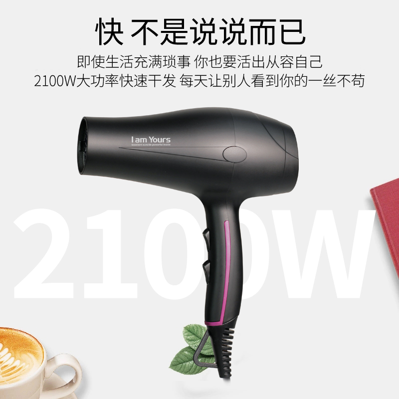 永日电吹风机家用发型发廊理发店专用护发风力大功率冷热风2100w - 图1