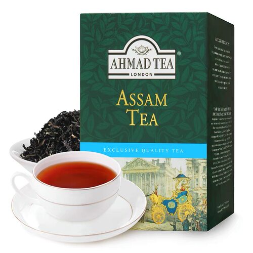 原装进口英国亚曼AHMAD TEA阿萨姆红茶250克茶叶包装烘焙奶茶自饮 - 图0