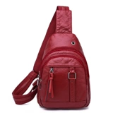 Сумка через плечо, сумка на одно плечо, универсальная небольшая сумка, нагрудная сумка, коллекция 2021, в корейском стиле, из натуральной кожи