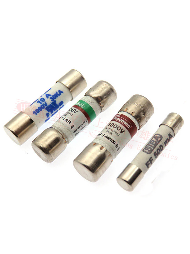 SIBA万用表保险丝管 10A 1000V 10*38mm DMI FUSE 30KA 1KV - 图2