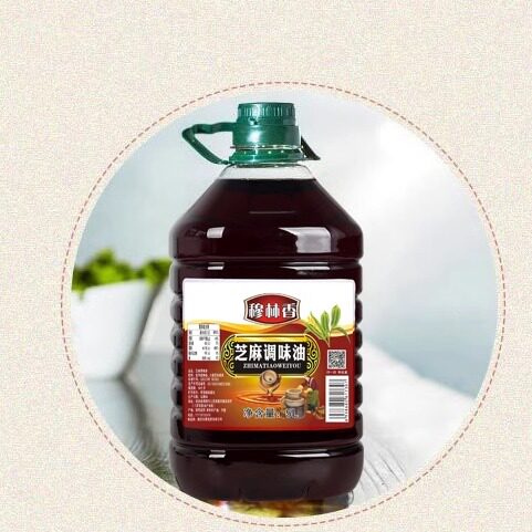 纯香风味芝麻调味油5L4桶凉拌火锅油碟芝麻调和油香油20L家用商用 - 图2