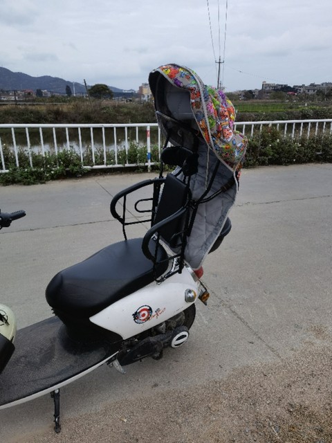 Canopy electric car children's rear canopy extension