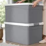 佳帮手 Вместительный и большой ящик для хранения, пластиковая игрушка, очень большая коробка для хранения, увеличенная толщина