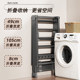 Folding clothes drying rack without installation