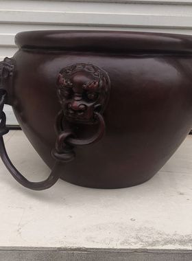 水缸仿古风纯铜工艺品