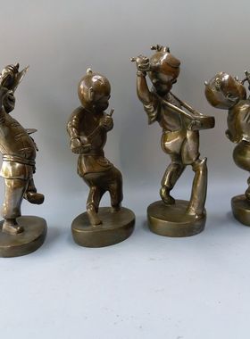 荣华富贵客厅摆件风水铜器