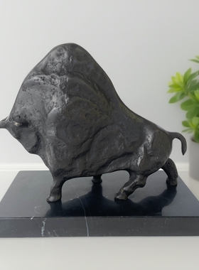 铜雕塑西班牙斗牛毕加索牛抽象铜牛摆件家居装饰创意礼品客厅玄关