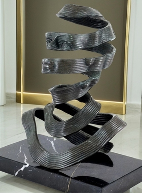 铜雕塑面部之路抽象面具铜像摆件