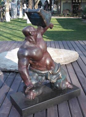 东方大力士工艺品人物雕塑