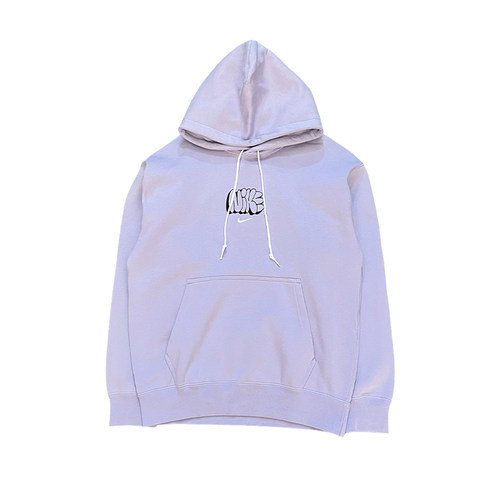 Nike耐克 加绒保暖刺绣印花连帽卫衣套头衫HQ4181-515 - 图3