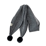 Демисезонный милый универсальный удерживающий тепло комфортный брендовый трикотажный шарф