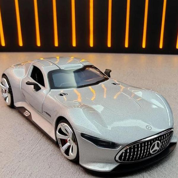 奔驰visionGT合金仿真跑车汽车模型收藏级别男孩子礼物蝙蝠侠同款 - 图0