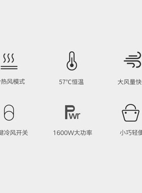 超人吹风机网红锤子家用学生宿舍