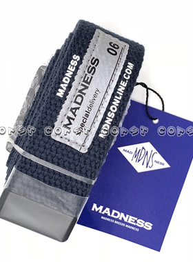 madnesscanvasbelt男帆布腰带