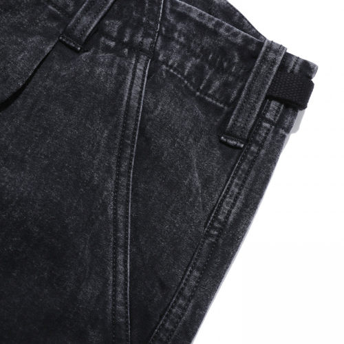 MADNESS WASHED ARMY SHORTS 20SS雪花水洗双袋工装短裤男余文乐 - 图0