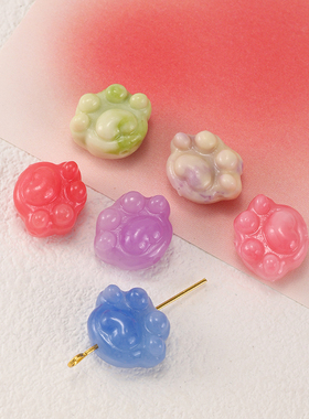 其他贝壳粉奶呼呼色DIY手链材料