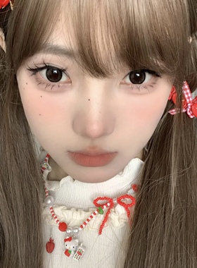 可爱卡通小猫吊坠项链女