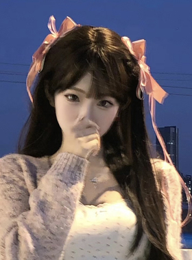 可爱立体蝴蝶结发夹女