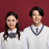 Трикотажная парная одежда для влюбленных, жилет, свитер, свободный крой