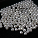 Натуральная лампочка из жемчуга, бусины, аксессуар, со сквозным отверстием