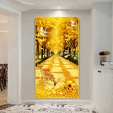 2021 Новые бриллиантовые картины полны бриллиантов и ручной работы 2022 очков золота полная вертикальная версия кристаллического коридора крыльца