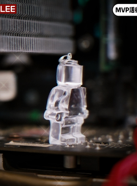 李加奇KAKEILE原创MVP活得通透水晶透明吊坠简约时尚百搭项链