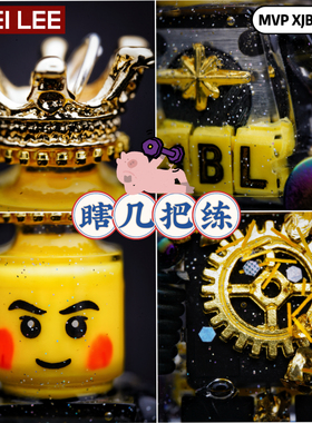 李加奇KAKEILEE原创健身国王哑铃项链精致礼物生日礼物小众钥匙扣