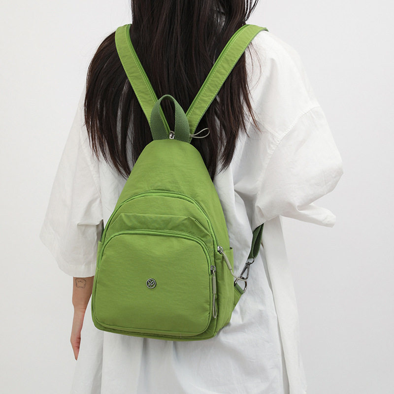 小巧双肩包女2025新款休闲时尚牛津布背包多功能三用轻便旅行胸包,淘宝优惠券,粉丝福利购,淘宝优惠卷