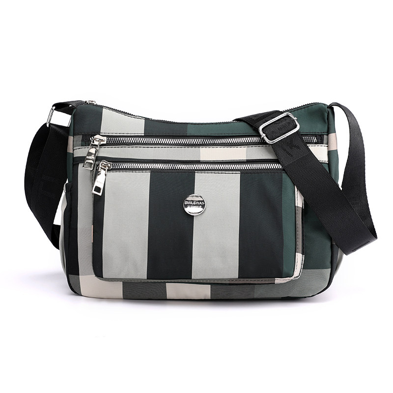 新款格子斜挎包多层单肩包布包背包牛津布女包帆布大容量妈妈包包,淘宝优惠券,粉丝福利购,淘宝优惠卷