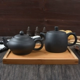 Большой -капотезацию ресторана отель чайный дом кунг -фу пурпурный песчаный горшок с пурпурным песчаным чайником керамический тушен