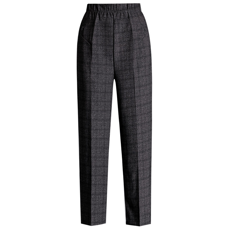 春秋加绒中年宽松直筒奶奶妈妈裤子 meovetti中老年女装